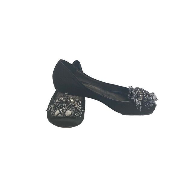 ISABELLA FLORE Women’s Genuine Leather Made in Italy Vero Cuoio Size 8.5 M Black - Picture 3 of 12